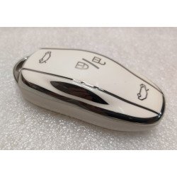1 Protective cover for the key (key fob) of the car opening WHITE SILVER Tesla Model S, Model S REST, Model S Feb 2021, Model X, Model X Mar 2021 1054132-95-G