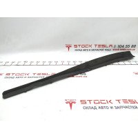 2 Задний молдинг (плавник) защиты двигателя левый длинный Tesla Model S 6008186-00-D