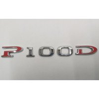 16 Emblemat P100D na klapę bagażnika Tesla model S REST, model X 1066330-00-A
