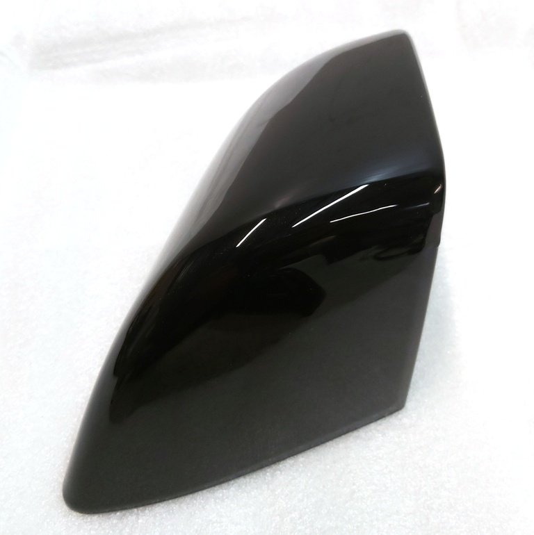 3 EXTERIOR MIRROR SKULL CAP - RIGHT HAND Light Black NEW Tesla model 3 1092292-00-D