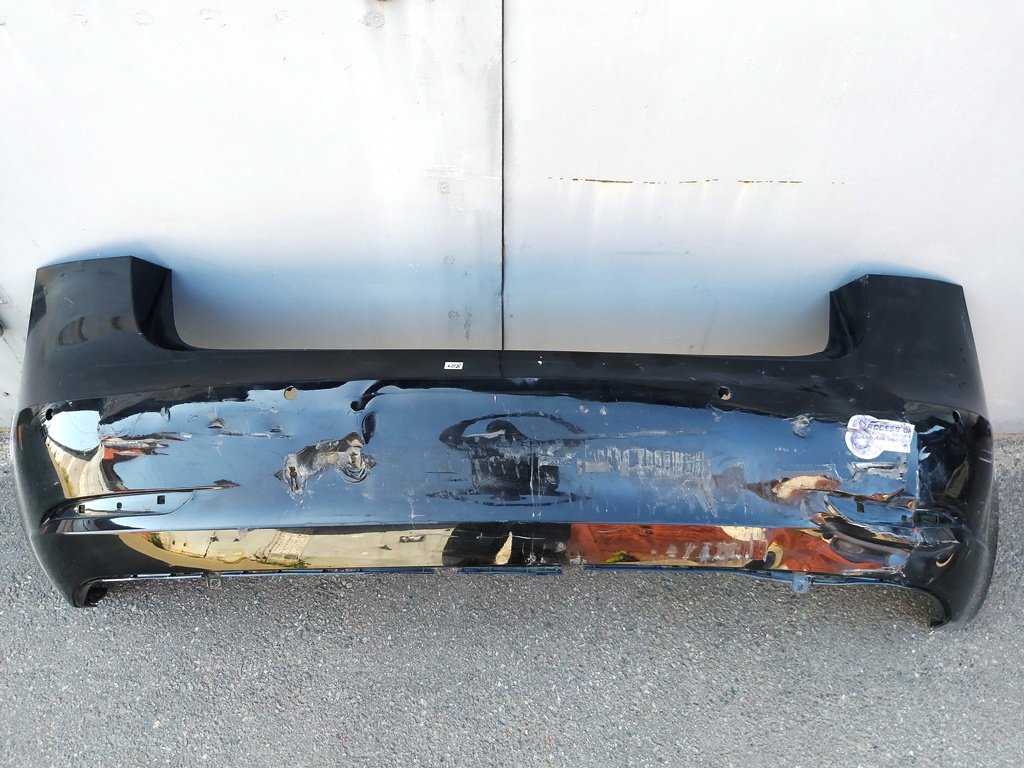 1 RR FASCIA SVC, SOLID BLACK-PBSB partially assembled with damage Tesla model 3 1916698-S0-A