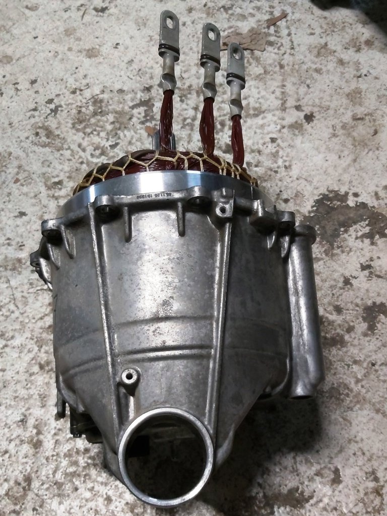 Motor rear MOSFET stator and rotor  Tesla Model 3 1120990-00-H