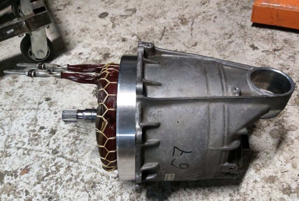 Motor rear MOSFET stator and rotor  Tesla Model 3 1120990-00-H