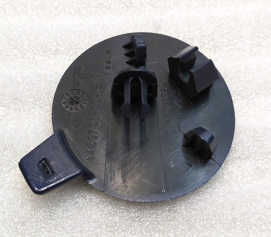 COVER - TOW HOOK FRT FASCIA, BLUE Tesla model 3 1084168-00-E