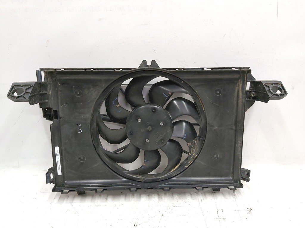 4 Сooling fan and shroud service assembly. without bushings and pads Tesla Model 3, Model Y 1494174-00-A