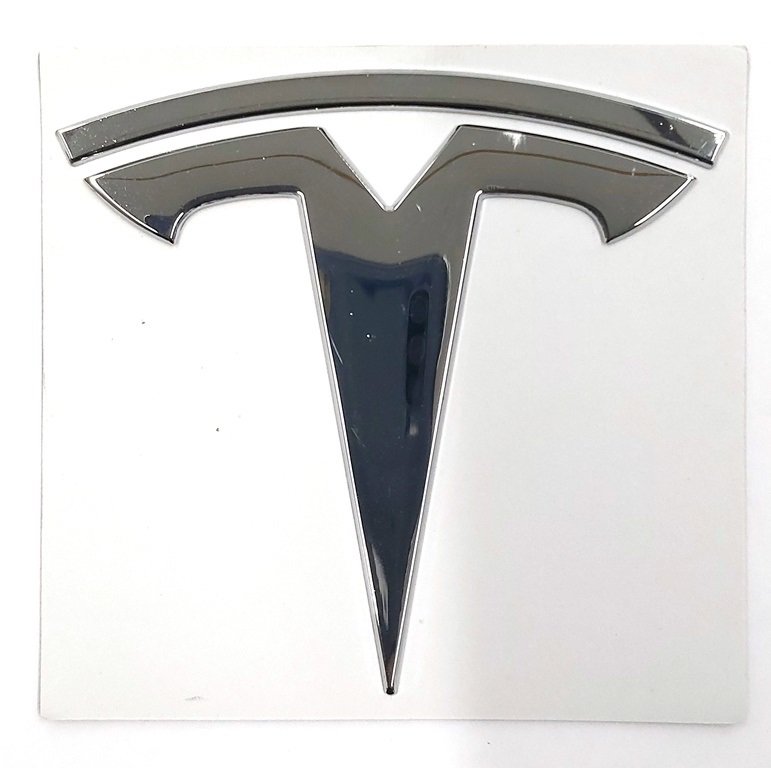 3 후드 "T" 엠블럼 CHROME NEW Tesla model 3 149494900A
