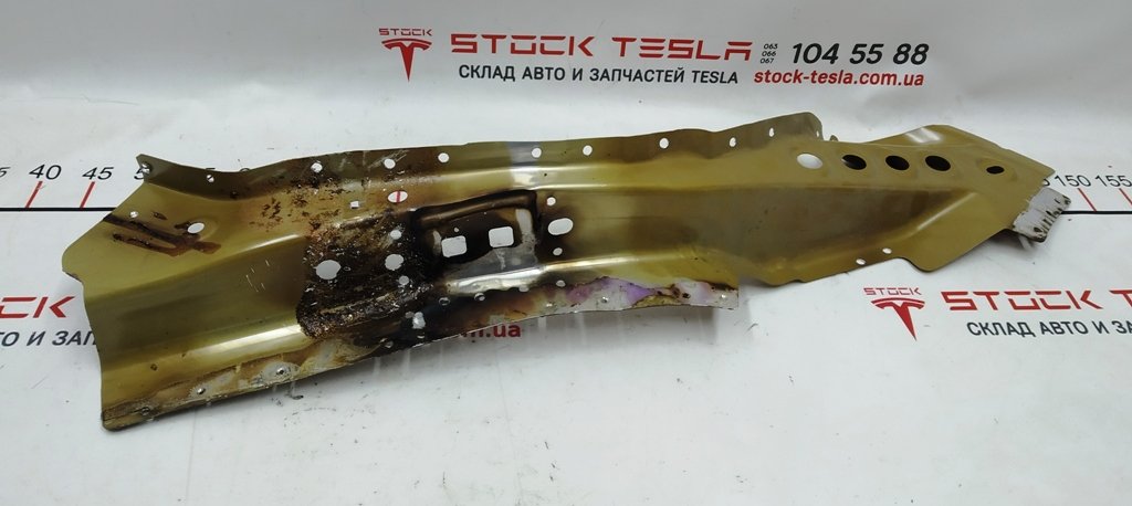 30 Seitenteil Radhaus hinten rechts Karosserie vorne Mitte (Kofferraum) Tesla Modell 3 1095028-S0-B