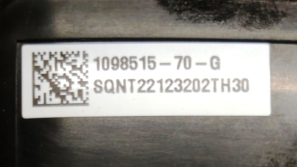 FIRST ROW OCCUPANT CLASSIFICATION SYSTEM MODULE Tesla Model 3, Model Y 1098515-70-G