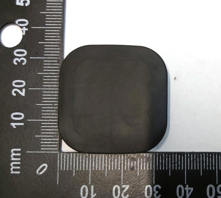 10 고무 플러그 사각형 26X26,TPV,BLK Tesla 모델 Y 1507355-00-A