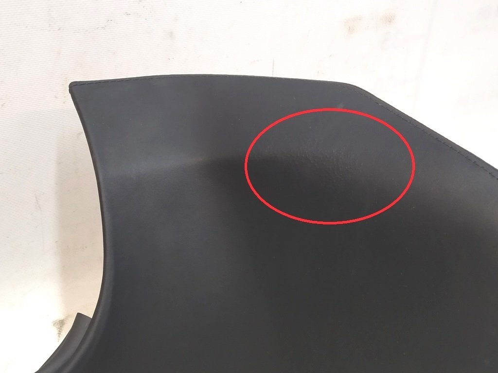 26 스티어링 휠 아래 장식 패드 NAPPA GRAIN LEATHER BLACK(손상) Tesla Model S, Model S REST, Model X 1002405-01-H
