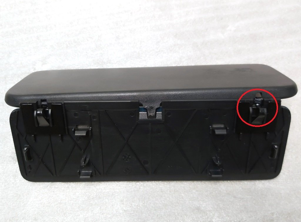 2 Rétroviseur pare-soleil droit gauche NOIR sans ensemble rétroéclairage (endommagé) Tesla model S REST 1143852-00-A