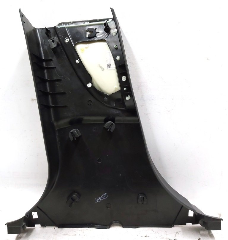 14 支柱装饰 B 右下 PUR BLK Tesla 模型 S REST 1024632-S2-G