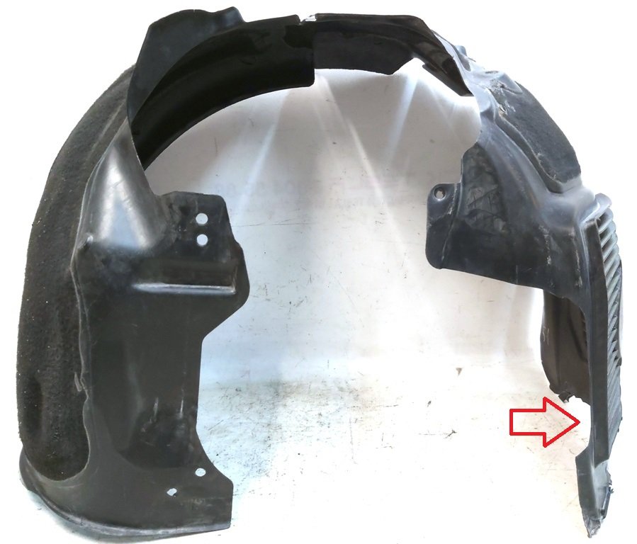 1 挡泥板衬里左前 AWD 损坏特斯拉模型 S REST 1063693-00-D