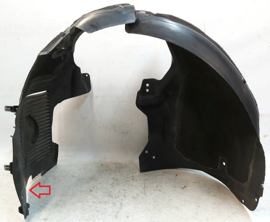 1 挡泥板衬里左前 AWD 损坏特斯拉模型 S REST 1063693-00-D