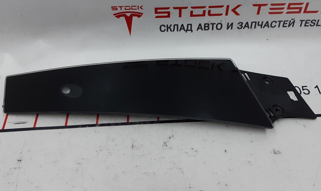 6 Plăcuță stâlp B exterior stânga (sticlă) Tesla model S REST 1092306-00-G