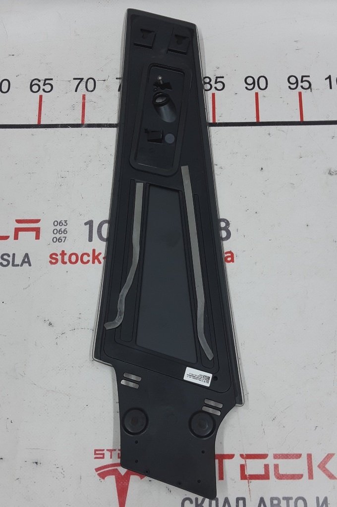 6 Plăcuță stâlp B exterior stânga (sticlă) Tesla model S REST 1092306-00-G