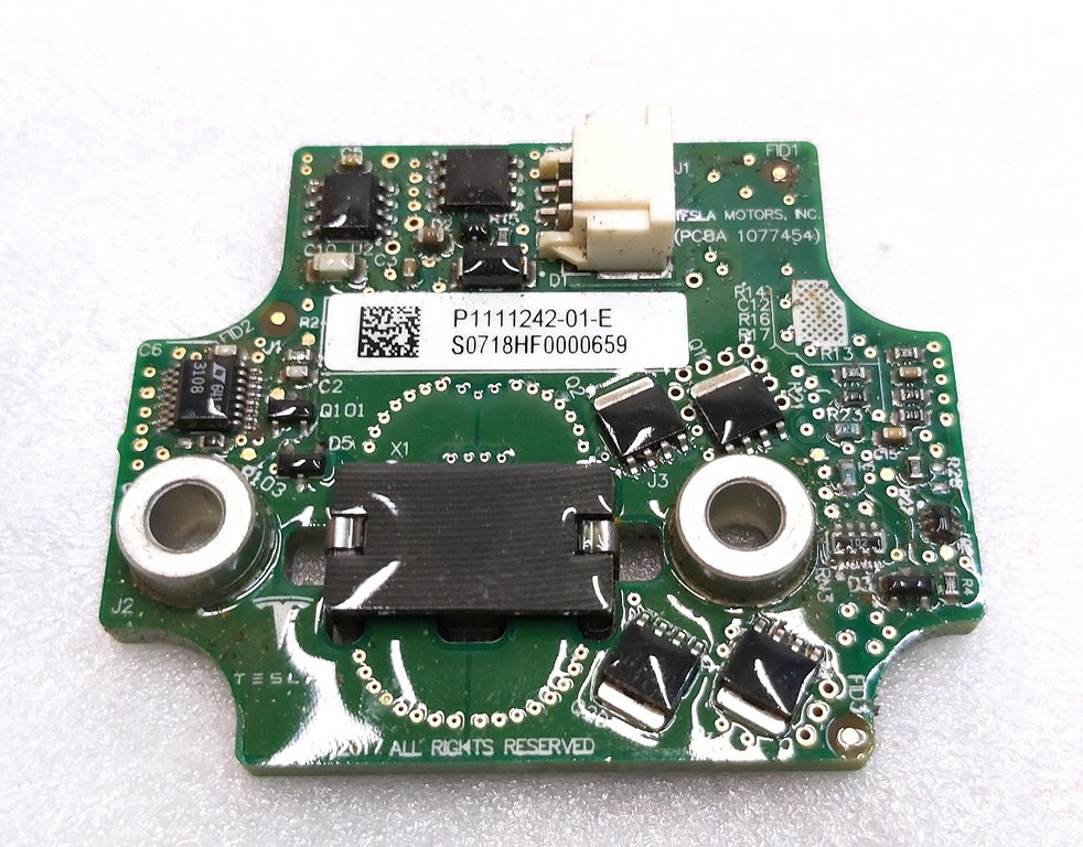 12 Battery squib board yellow Tesla model S REST, model X 100463500A