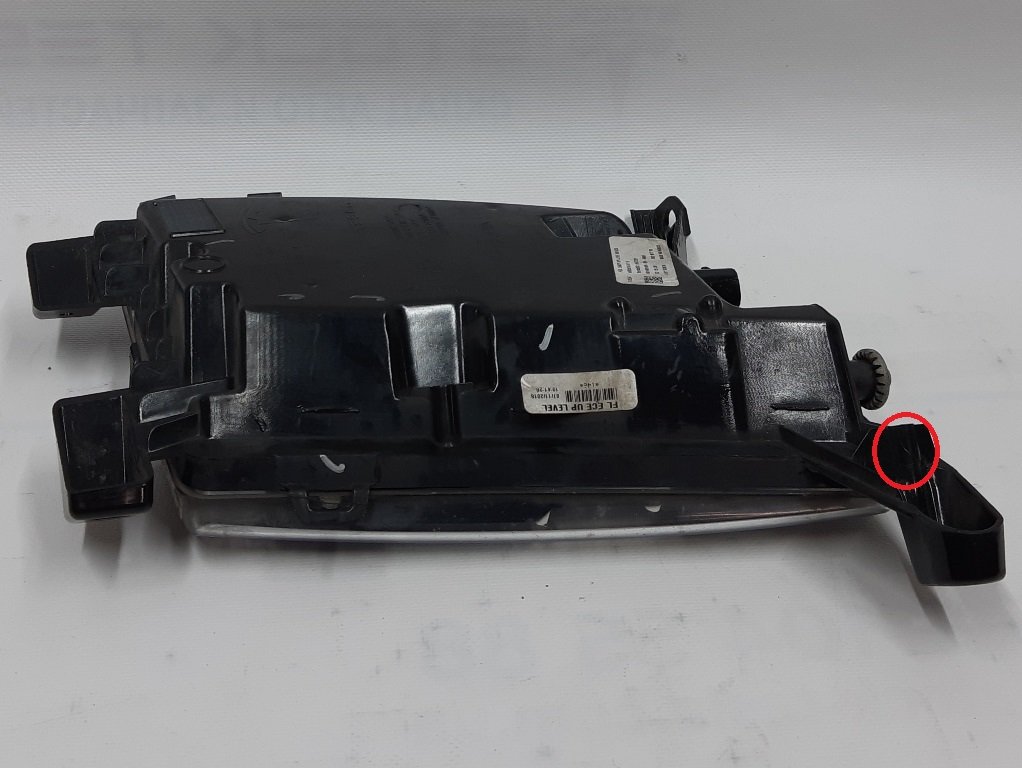6005916-01-E x Luz antiniebla derecha (completa) FRT FOG ECE UE dañado Tesla modelo S, modelo S REST 6005916-00-G