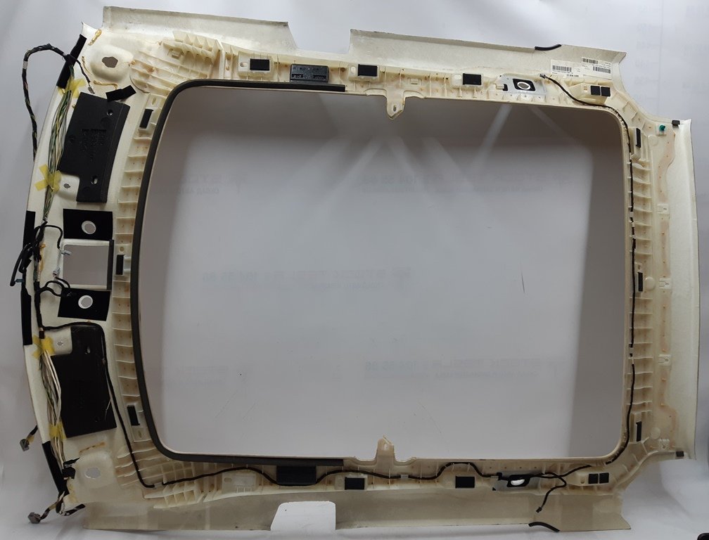 2 Panoramisk tagloft (OHC-TEXTILE) (HEADLINER FOG) Tesla model S 1045932-S0-B