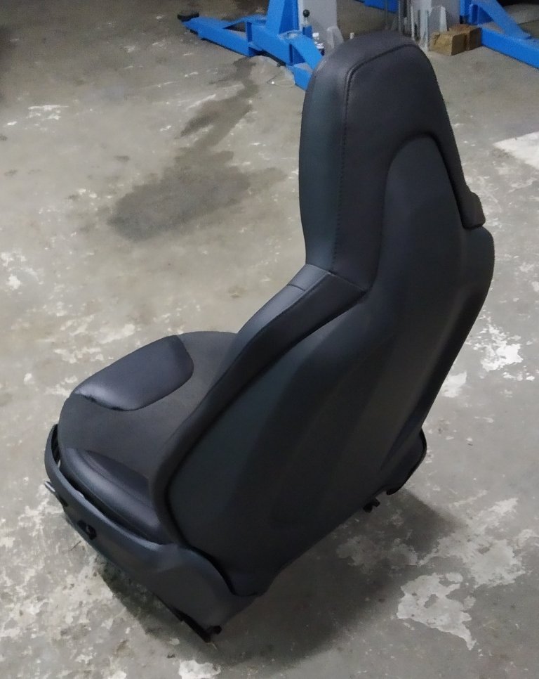 3 1013072-01-V z運転席アセンブリ（位置メモリ、エアバッグ、プレゼンスセンサーなし）BASE BLACK（GEN 1、ワイドヘッドレスト、ポケットなし）（破損）TeslaモデルS、モデルS REST 1013072-01-C