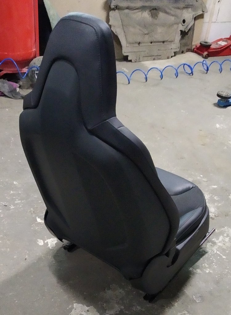 3 1013072-01-V z運転席アセンブリ（位置メモリ、エアバッグ、プレゼンスセンサーなし）BASE BLACK（GEN 1、ワイドヘッドレスト、ポケットなし）（破損）TeslaモデルS、モデルS REST 1013072-01-C