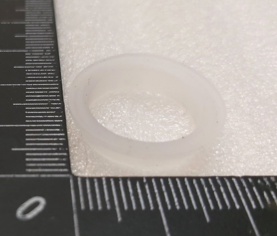 5 DECOUPLING RETAINER RING FOR SENSORS CLEAR Tesla model S, model S REST, model X 1014395-00-A