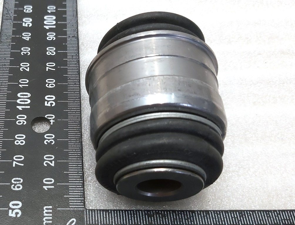 6 Nedre kontrolarm lydløs blok 47mm (flydende) forstærket Tesla model S, model S REST, model S feb 2021, model X Mar 2021, model X 6007997 10