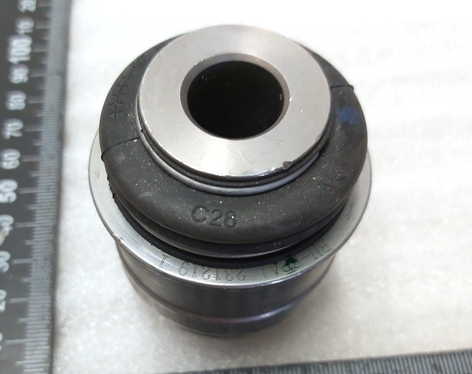 6 Nedre kontrolarm lydløs blok 47mm (flydende) forstærket Tesla model S, model S REST, model S feb 2021, model X Mar 2021, model X 6007997 10