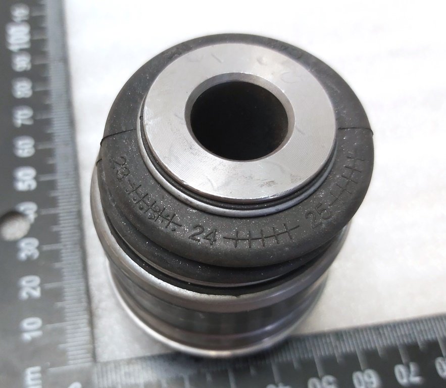 6 Nedre kontrolarm lydløs blok 47mm (flydende) forstærket Tesla model S, model S REST, model S feb 2021, model X Mar 2021, model X 6007997 10
