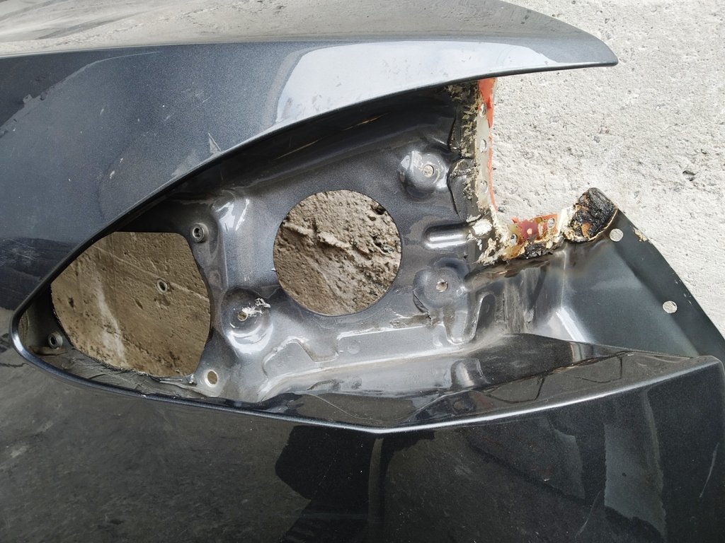 3 Kotflügel hinten links (großer Ladeanschlusssitz) (Kofferraum getrimmt) Baugruppe Tesla Modell S S REST 1031638-S0-A