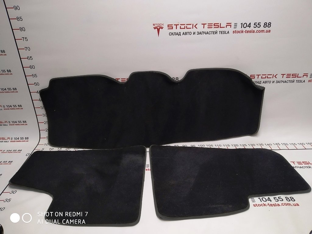 5 인테리어 바닥 매트 세트(고무 처리) Tesla 모델 S, 모델 S REST 1047686-00-C