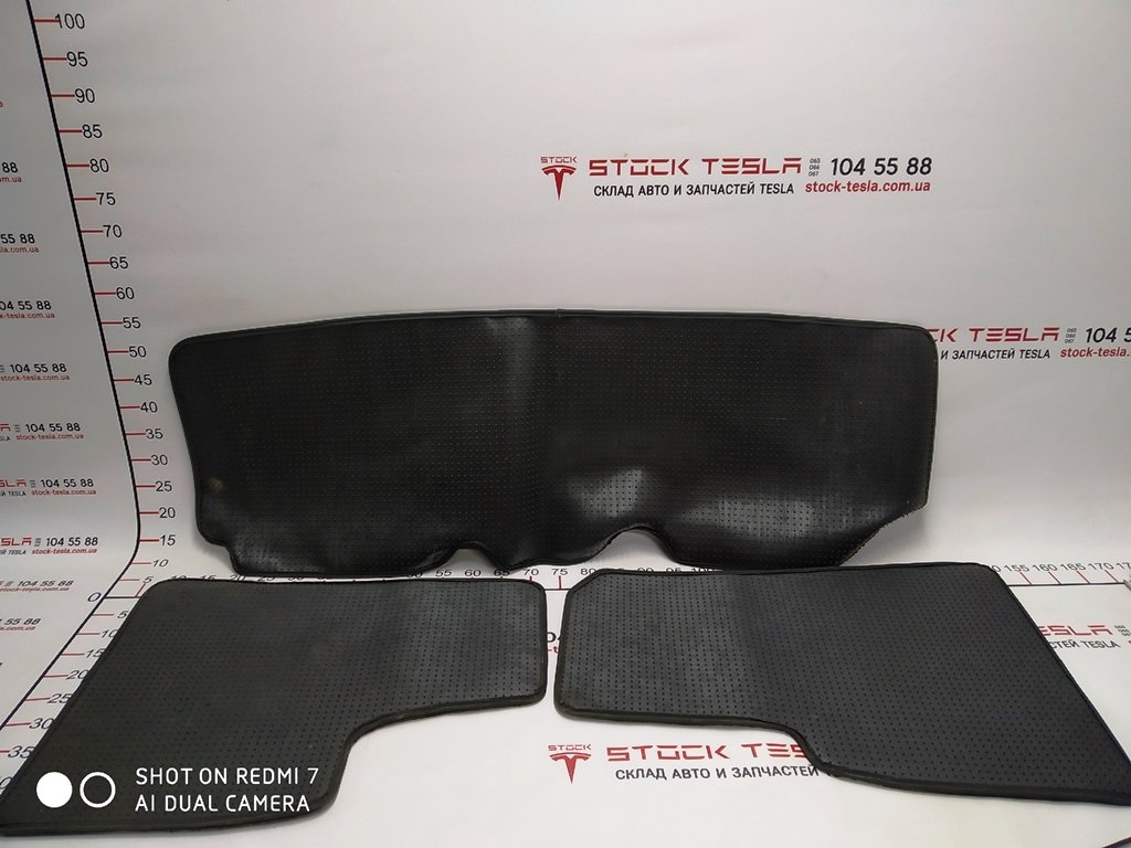 5 인테리어 바닥 매트 세트(고무 처리) Tesla 모델 S, 모델 S REST 1047686-00-C