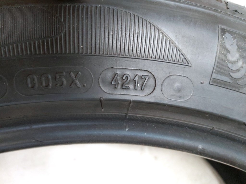 1 Däck 245/45R19 MICHELIN GREEN PRIMACY MXM4 (4,93mm) data 4217 Tesla modell S, modell S REST 1065205-00-A