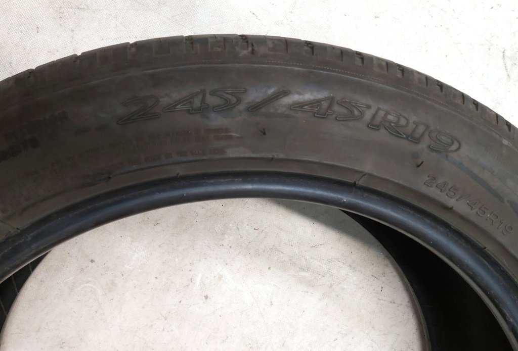 1 Dæk 245/45R19 MICHELIN GREEN PRIMACY MXM4 (3,89 mm) data 3717 Tesla model S, model S REST 1065205-00-A