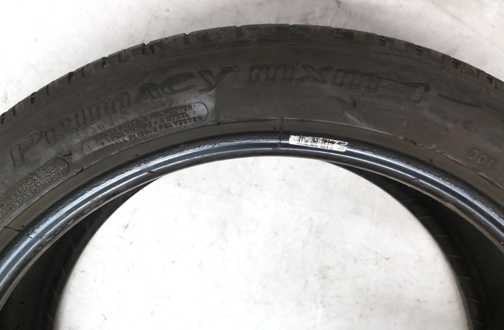 1 Dæk 245/45R19 MICHELIN GREEN PRIMACY MXM4 (3,89 mm) data 3717 Tesla model S, model S REST 1065205-00-A