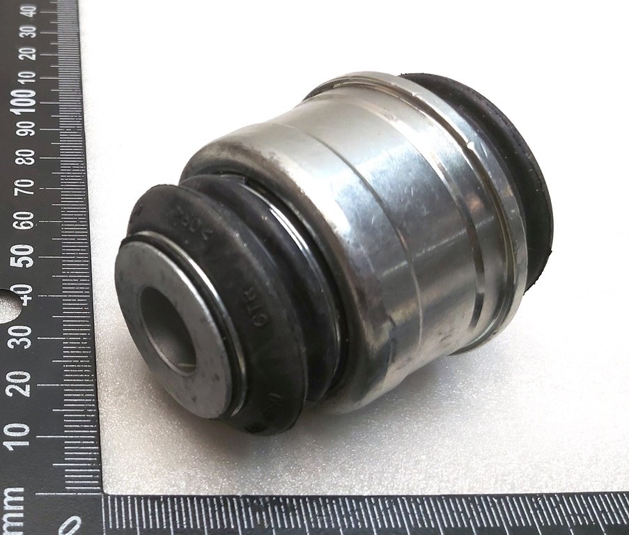 6 Nedre kontrolarm lydløs blok 47mm (flydende) forstærket Tesla model S, model S REST, model S feb 2021, model X Mar 2021, model X 6007997 10