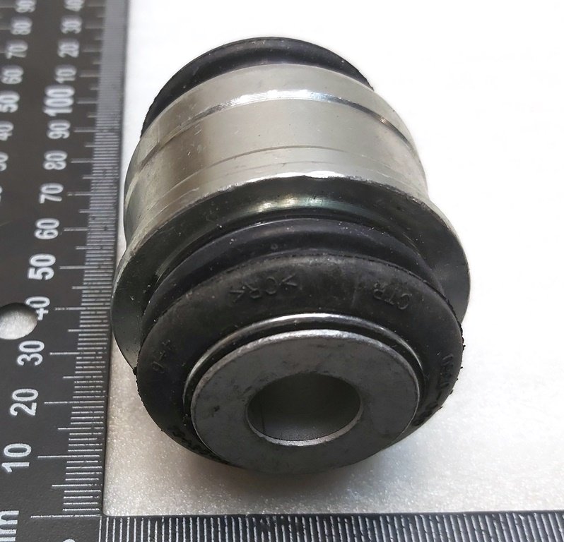 6 Nedre kontrolarm lydløs blok 47mm (flydende) forstærket Tesla model S, model S REST, model S feb 2021, model X Mar 2021, model X 6007997 10
