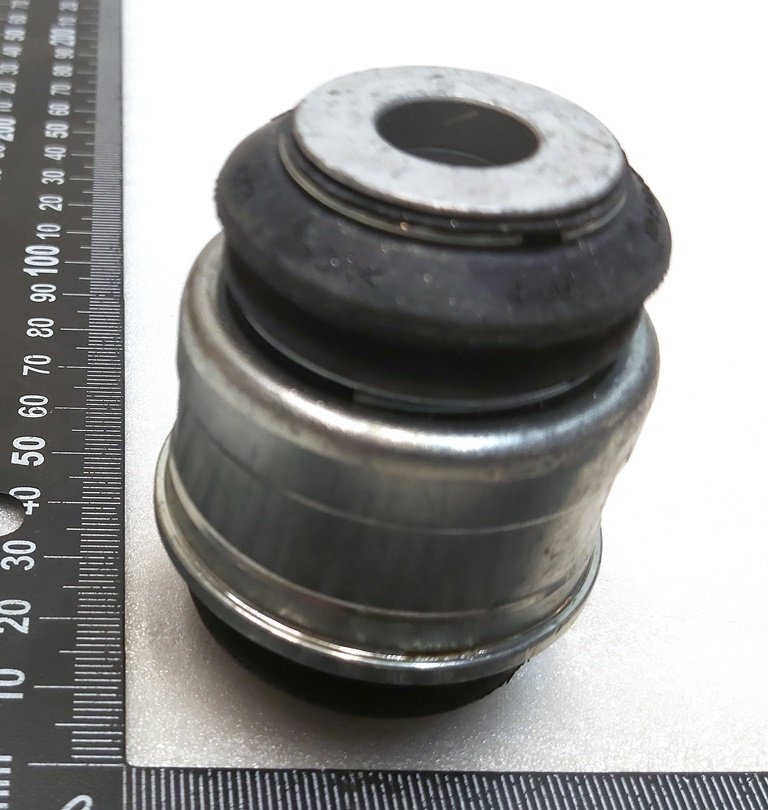 6 Nedre kontrolarm lydløs blok 47mm (flydende) forstærket Tesla model S, model S REST, model S feb 2021, model X Mar 2021, model X 6007997 10
