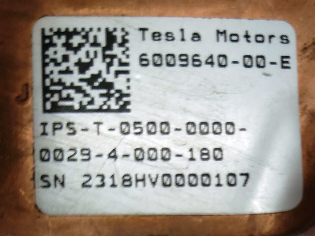 Inverter motore bus alta tensione con scheda e sensore Tesla modello S, modello S REST 6009072-00-A