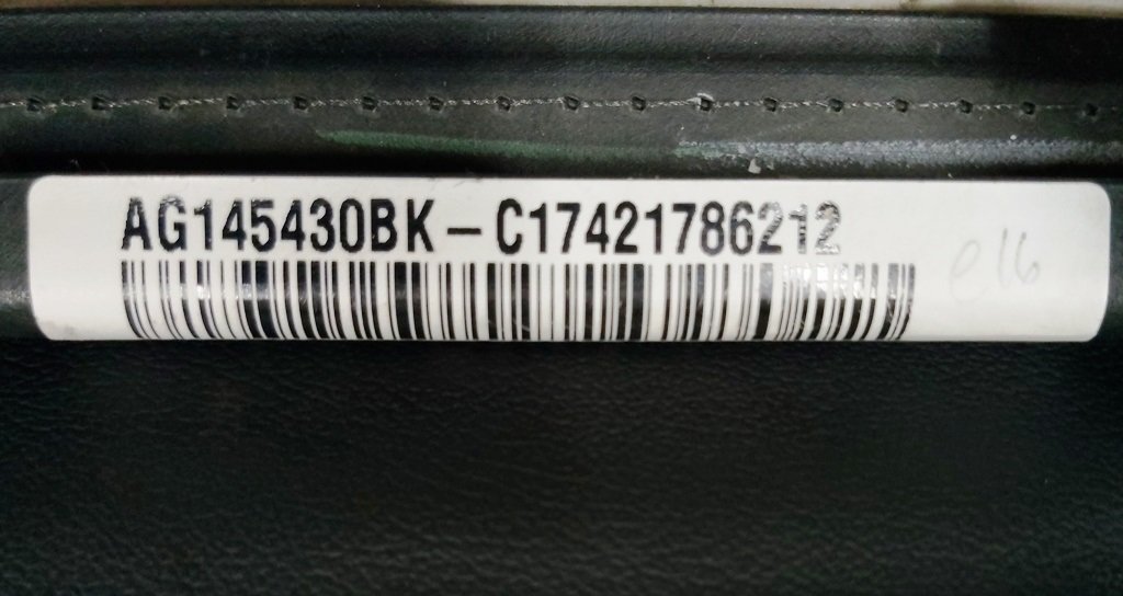 3 運転席表皮下 BASE BLK GEN 1 テスラ モデル S、モデル S REST 1013072-01-C