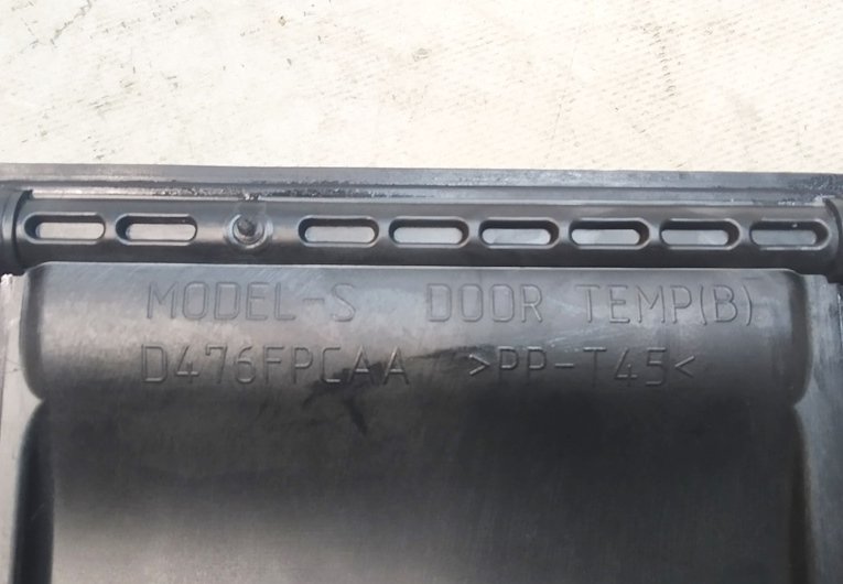 1 Spjäll PASS TEMP luftkonditionering (värmare) temperatur - passagerare Tesla Model S, Model S REST, Model X 6007378, 1116135, 1116133