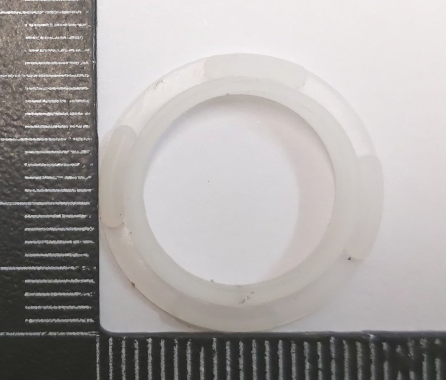 5 Set of sealing rings for the parking sensor, relief CLEAR (12 pieces) Tesla model X, model 3, model Y 1014395-00-A