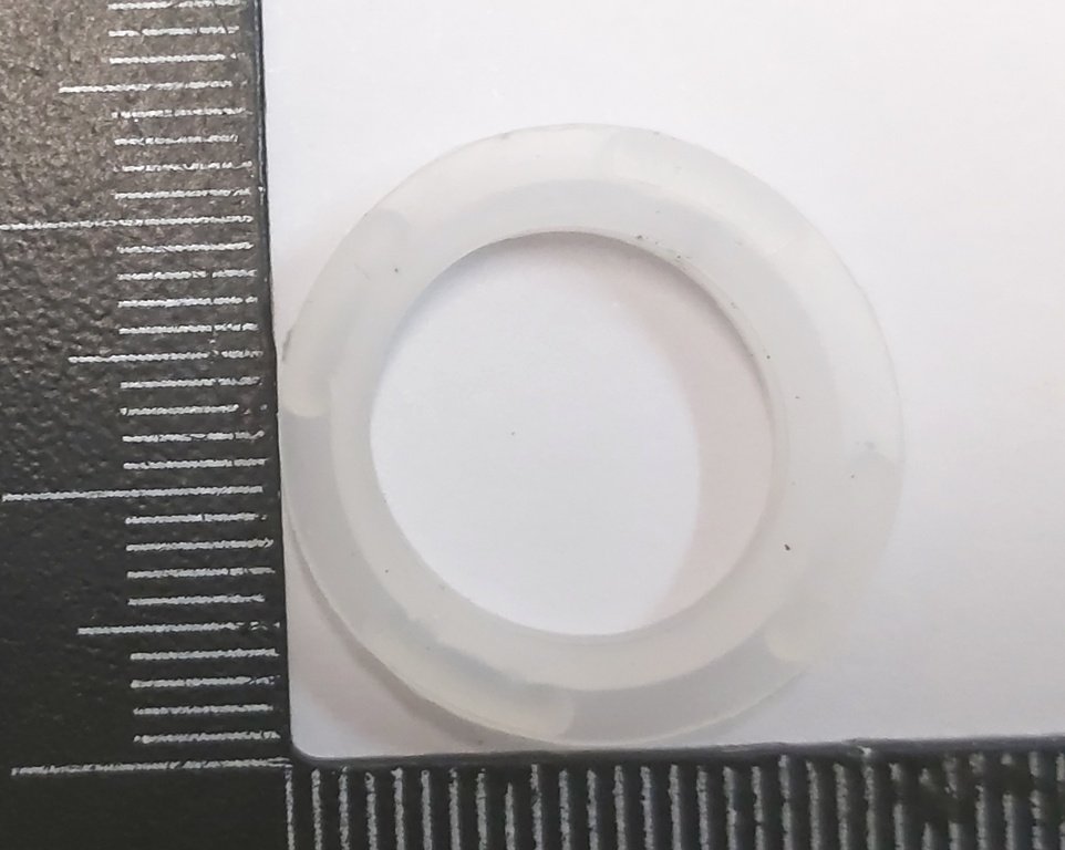 5 Set of sealing rings for the parking sensor, relief CLEAR (12 pieces) Tesla model X, model 3, model Y 1014395-00-A