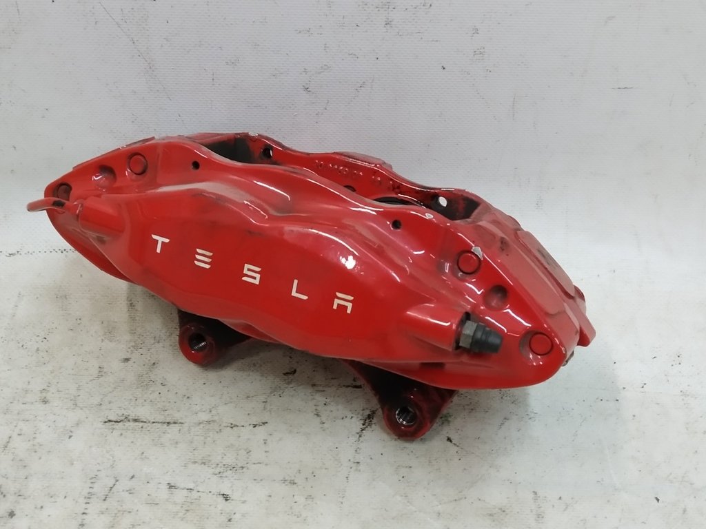 3 Front brake caliper BREMBO PERFORMANCE RED without pads  - RH Tesla Model S, Model S REST, Model X 1027622-01-A, 1007795-01-D