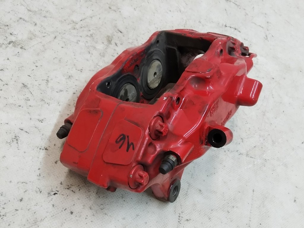 3 Front brake caliper BREMBO PERFORMANCE RED without pads  - RH Tesla Model S, Model S REST, Model X 1027622-01-A, 1007795-01-D