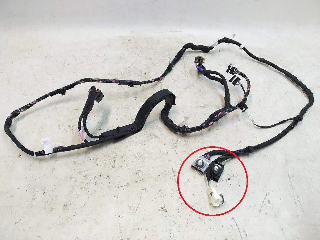 5 Câblage électrique du panneau supérieur de la porte arrière gauche (endommagement) Tesla modèle X 1032881-00-F