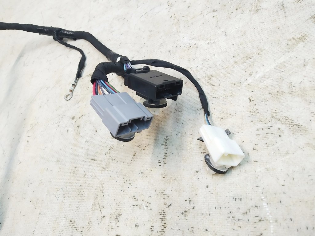 6 Cableado eléctrico del panel superior de la puerta trasera derecha (daños) Tesla modelo X 1032882-00-F