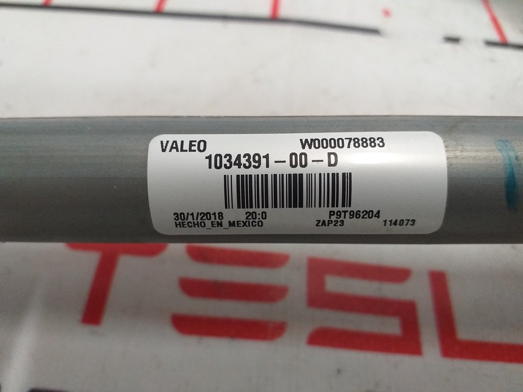 5 Ruitenwissermechanisme Tesla Model X 1034391-00-D