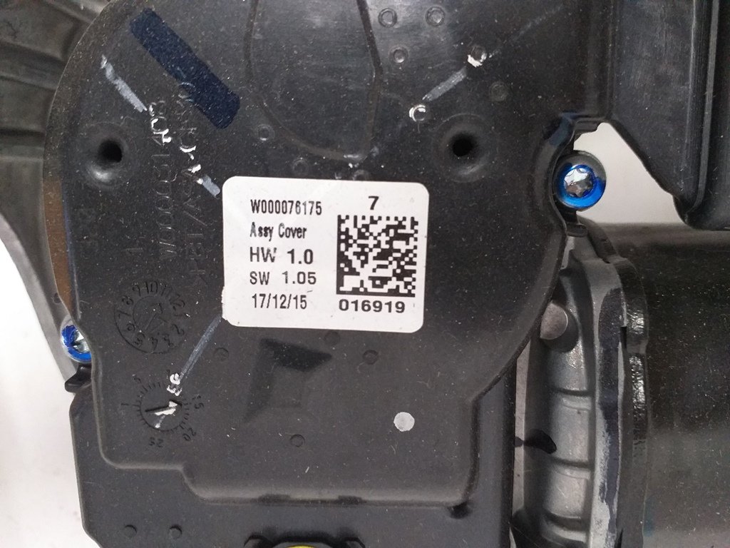 5 Ruitenwissermechanisme Tesla Model X 1034391-00-D