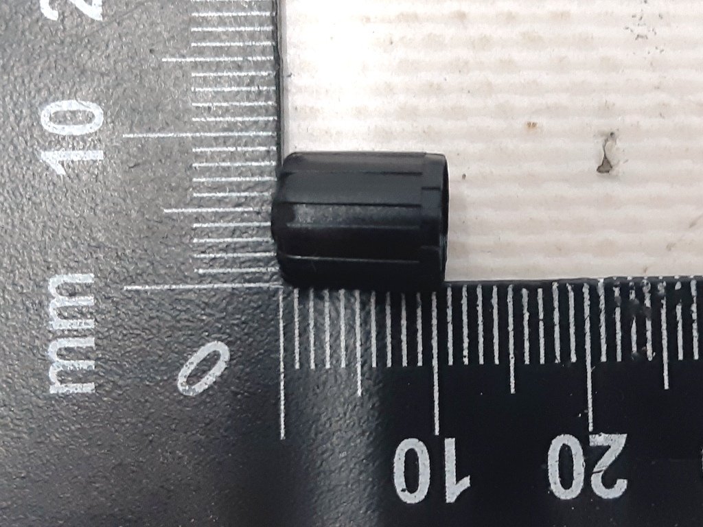 4 Tire pressure sensor cap TPMS black Tesla model X 3 S REST 1038975-00-A